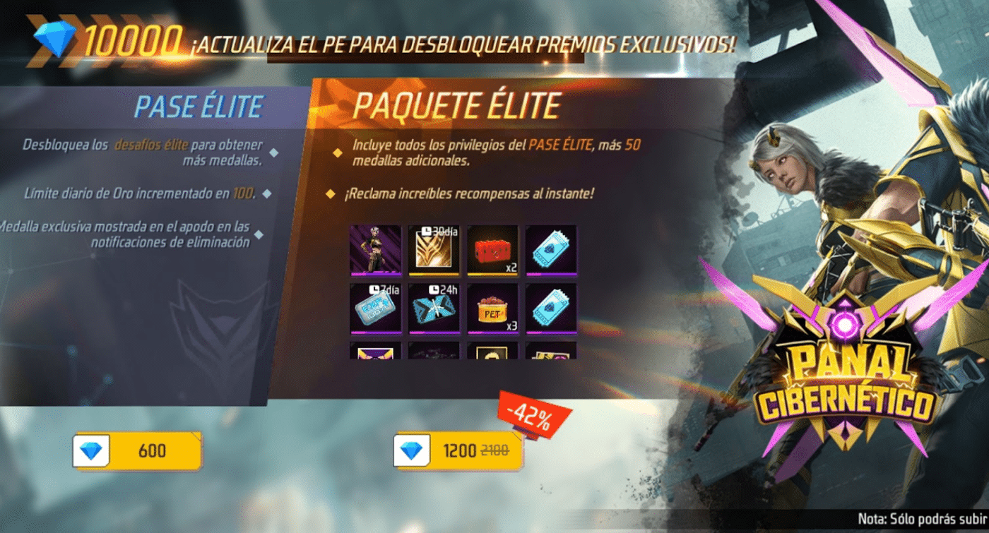 descubre cuantos niveles tiene el pase elite de free fire guia completa 2021