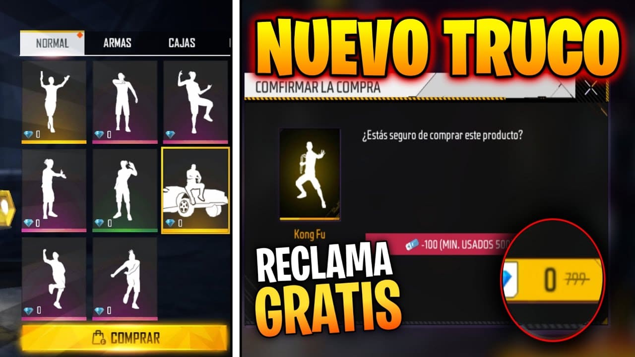 guia definitiva como conseguir emotes para free fire y mejorar tu juego