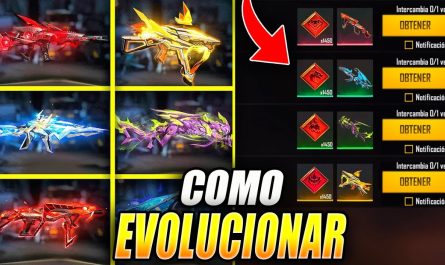 guia definitiva que son las armas evolutivas en free fire y como se obtienen