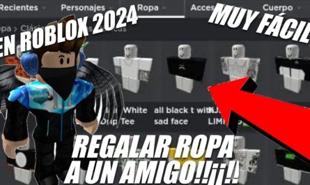 Cómo se regala ropa en Roblox