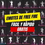 Cómo conseguir emotes para Free Fire: métodos legales y gratis
