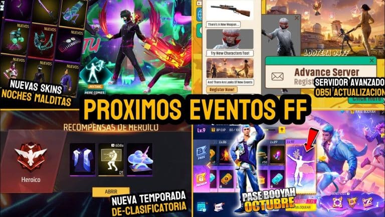 que eventos destacados estan ocurriendo en free fire
